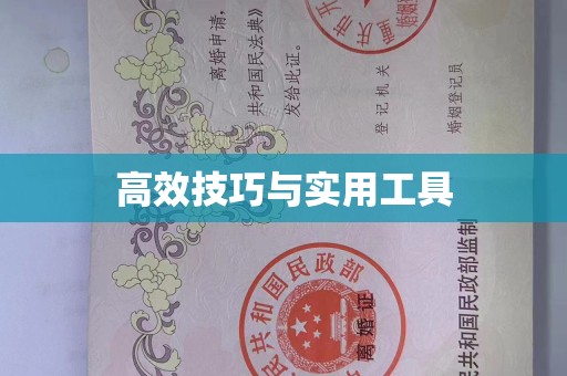 珠海高效技巧与实用工具
